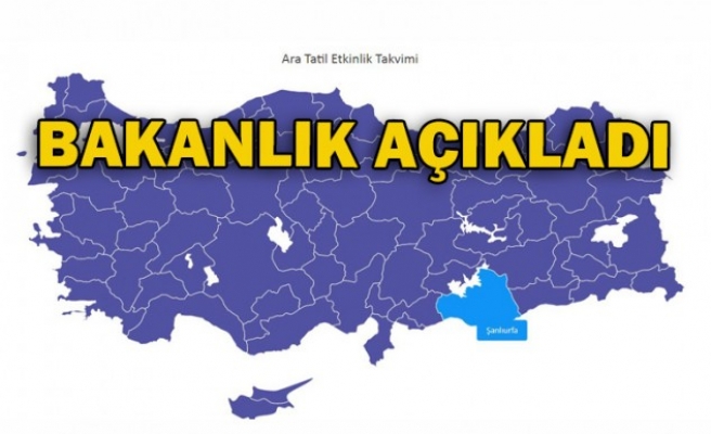 İşte ara tatilde Urfa’da yapılabilecek etkinlikler