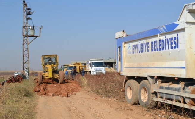 Eyyübiye Belediyesi çalışmalarını sürdürüyor