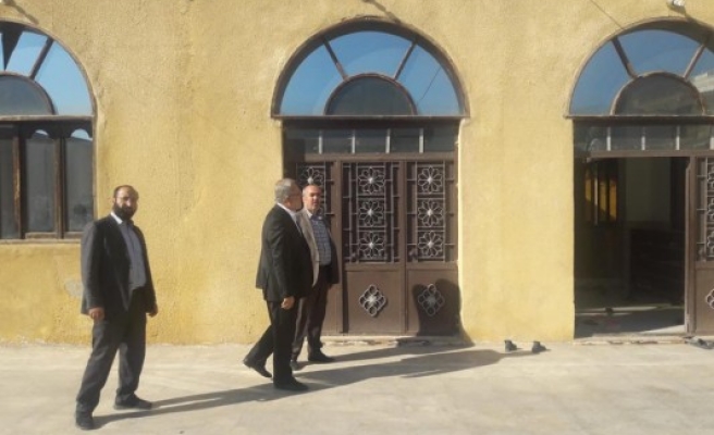 Şanlıurfa'dan giden heyet, Suriye'deki camileri inceledi