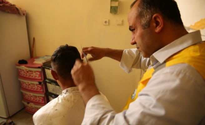 Urfalı yetim çocukların yüzü, Haliliye ile güldü