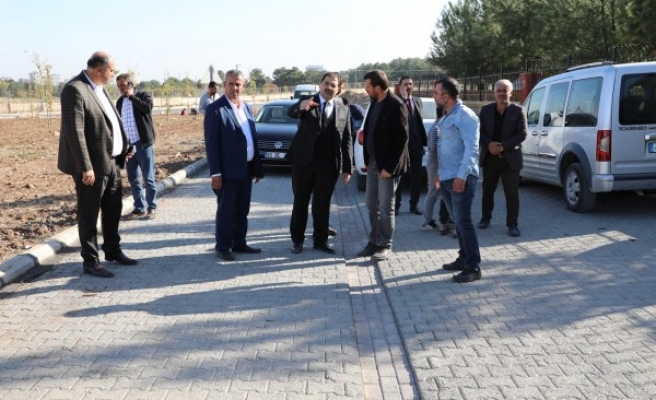 Canpolat, Haliliye'de incelemelerde bulundu