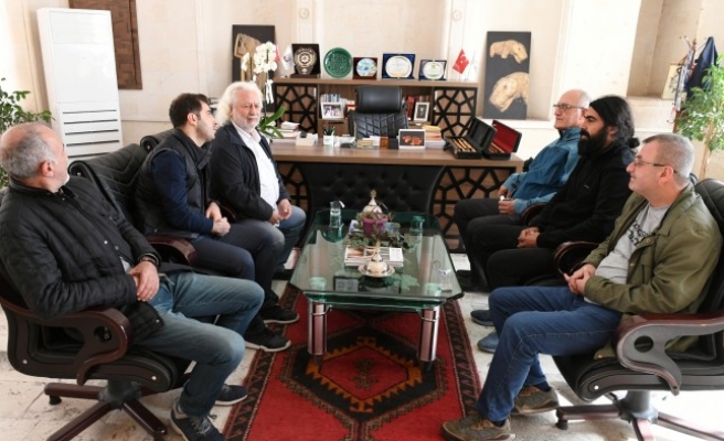 Türk Halk Müziğinin iki önemli ismi Urfa'ya geldi