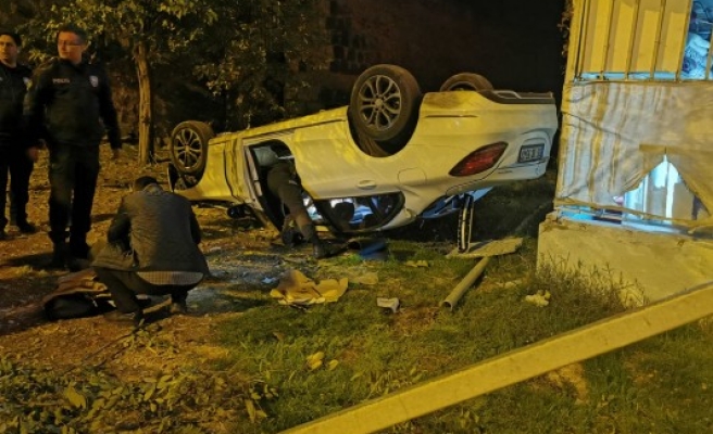 Şanlıurfa’da kaza! Metrelerce yükseklikten uçtu