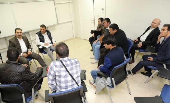 Haliliye'de görme engelliler için KPSS kursu açıldı