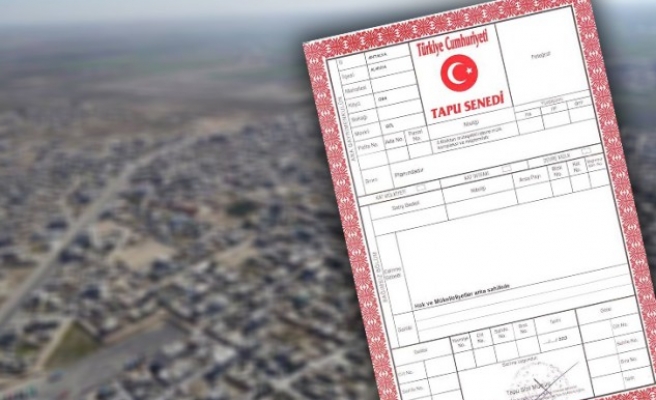 Ceylanpınar’da tapu sorunu için başvurular başladı