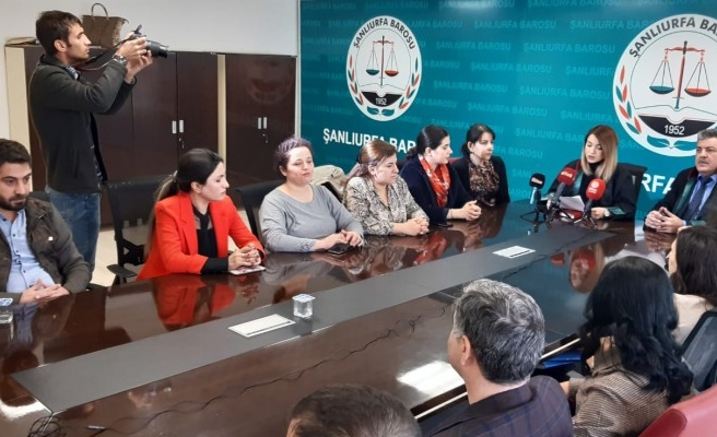 Urfa Barosu: Geçtiğimiz yıl 363 kadın öldürüldü