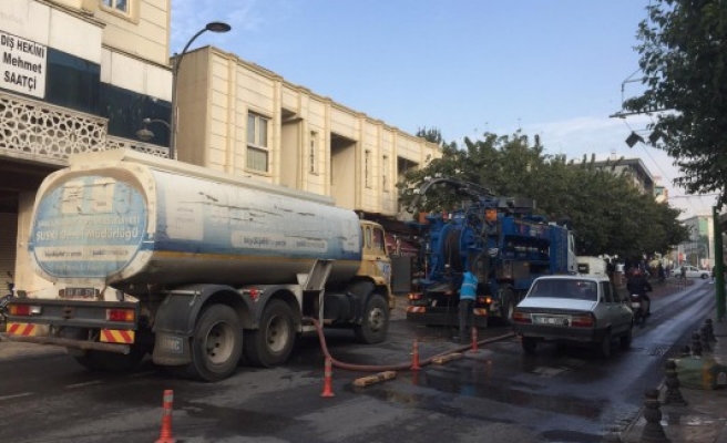 ŞUSKİ, Sarayönü'nde temizlik yaptı