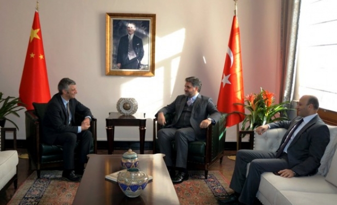 Urfalı Büyükelçi, Çin'deki Türk şirketlerini ağırladı