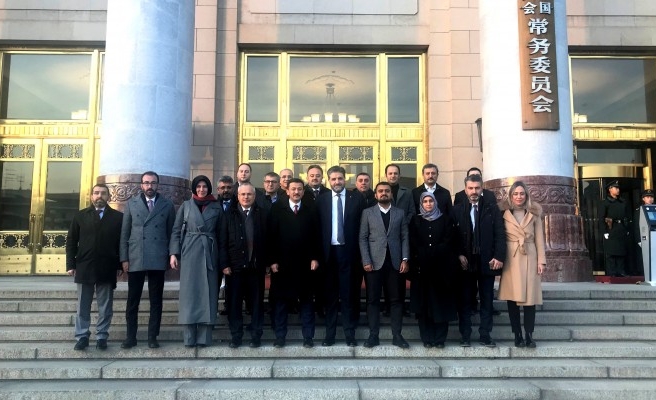 AK Parti heyeti Çin'de