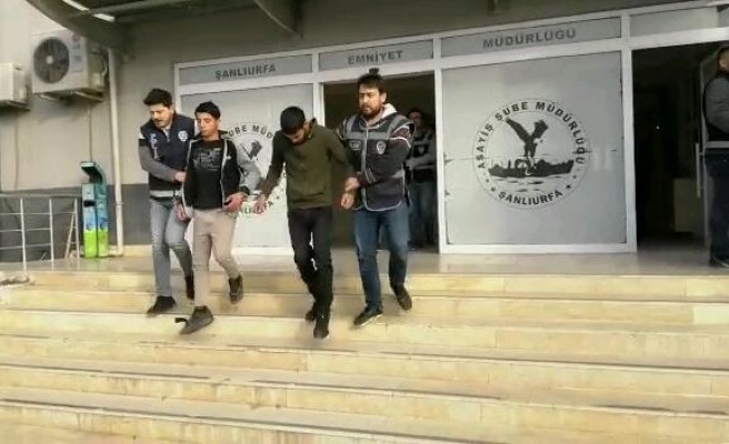 Şanlıurfa'da arabalara dadanan hırsızlar yakalandı