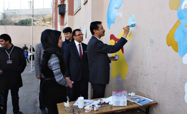 Harranlı öğrencilerden sosyal sorumluluk çalışması