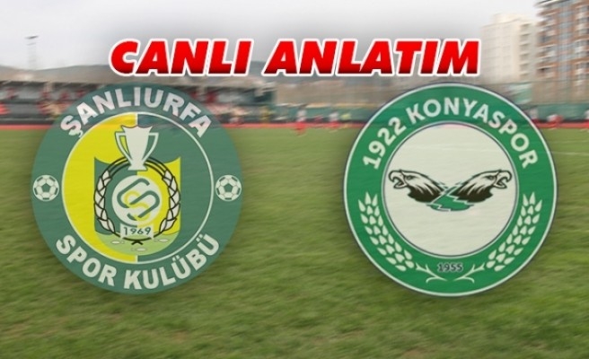 Urfaspor, Konya ile karşılaştı: 6-1