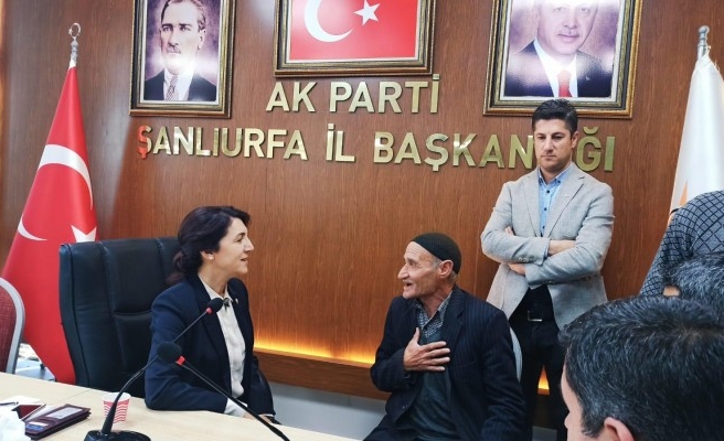 Vatandaş anlattı Şanlıurfa Milletvekili dinledi