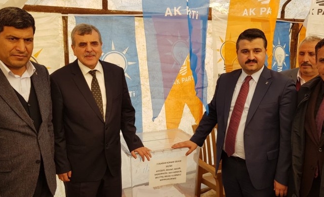 AK Parti delege seçimleri başladı