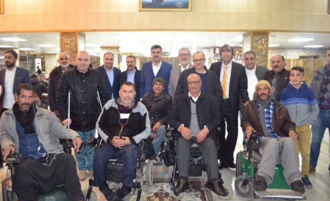 Eyyübiye’de engelli vatandaşlar unutulmadı