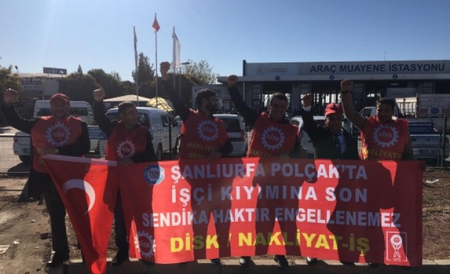 Şanlıurfa’da işçilerin eylemi sürüyor!