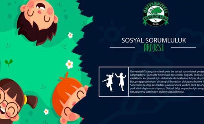 Üniversiteli Tatangalar'dan ilkokul çocuklarına yardım