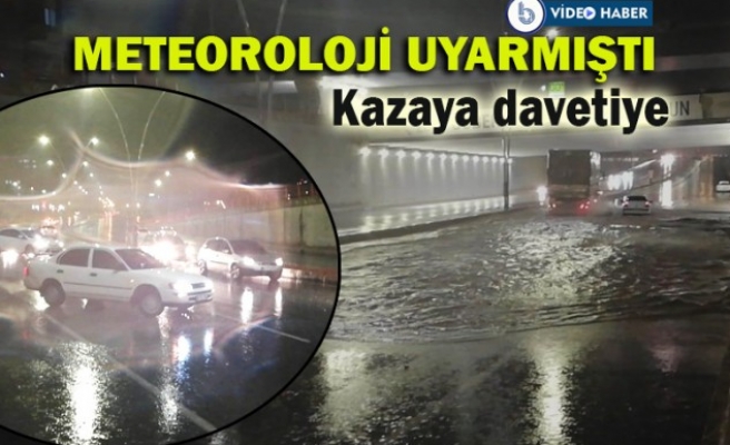 Şanlıurfa’da sel: Alt geçitleri su bastı!