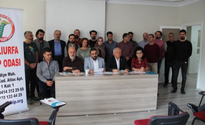 Urfa Tabip Odasından 'izin' açıklaması: Hakkımızı istiyoruz