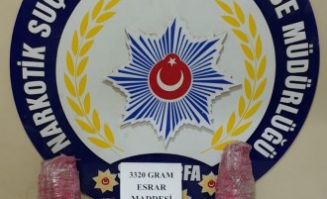 Urfa'da operasyon: Araç lastiğine gizlemişti