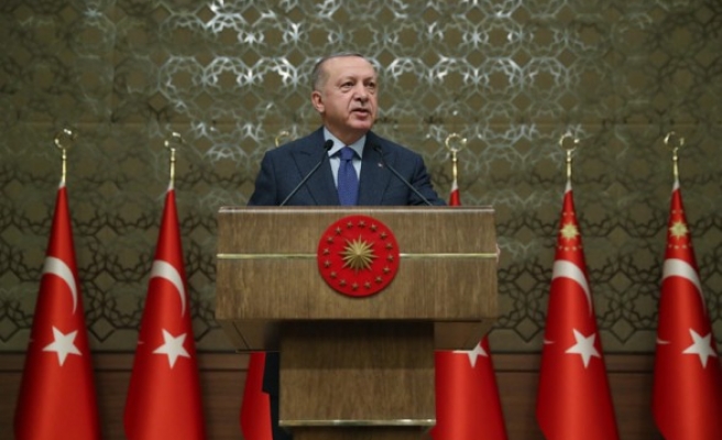 Erdoğan, '100 bin konut Projesi' için konuştu