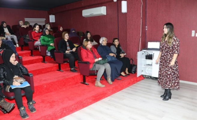 Karaköprü'de kadınlara özel eğitim verildi