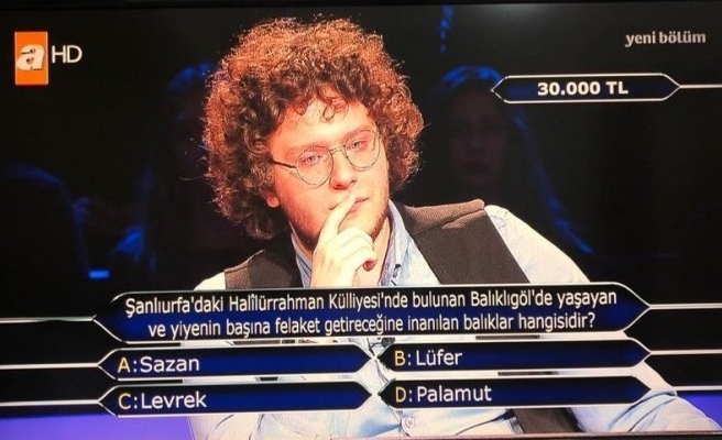 Urfa, Balıklıgöl sorusuyla yarışmaya damga vurdu