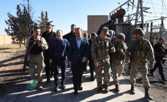 Cumhurbaşkanlığı yetkilileri Veli Erin ile inceleme yaptı