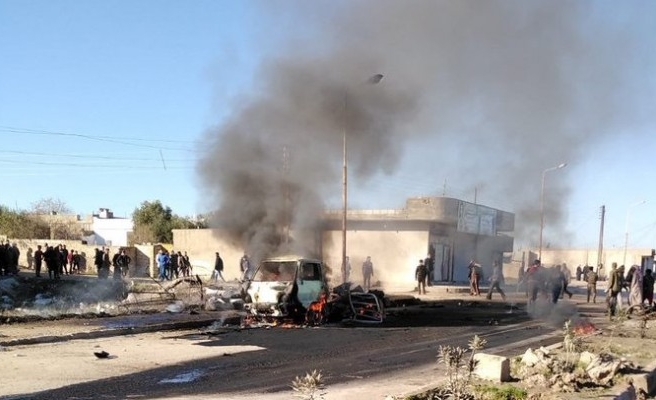 Barış Pınarı Bölgesinde patlama! Ölü ve yaralılar var