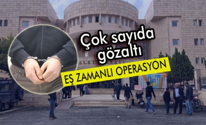 Urfa merkezli 6 ilde FETÖ operasyonu!