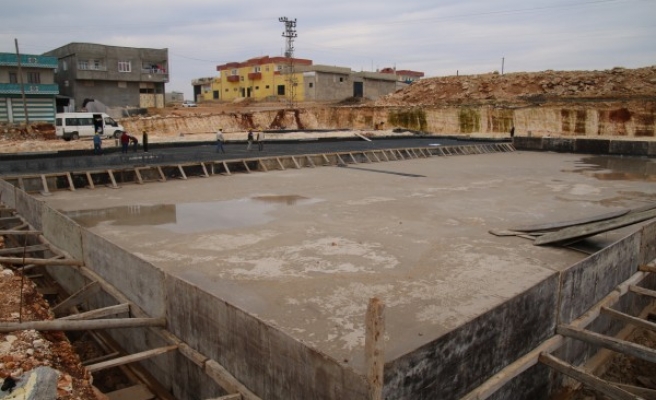 Urfa'da Hayvan Borsası inşaatı sürüyor