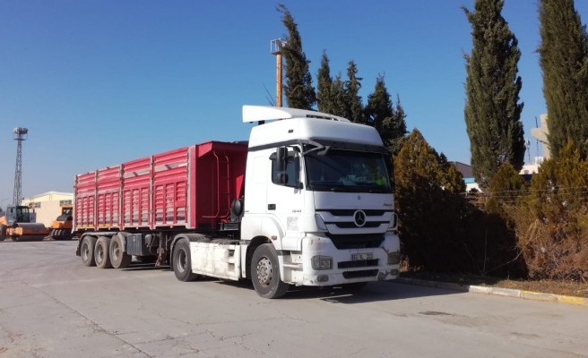 Yıllar sonra Suriye'ye ilk ihracat gerçekleşti