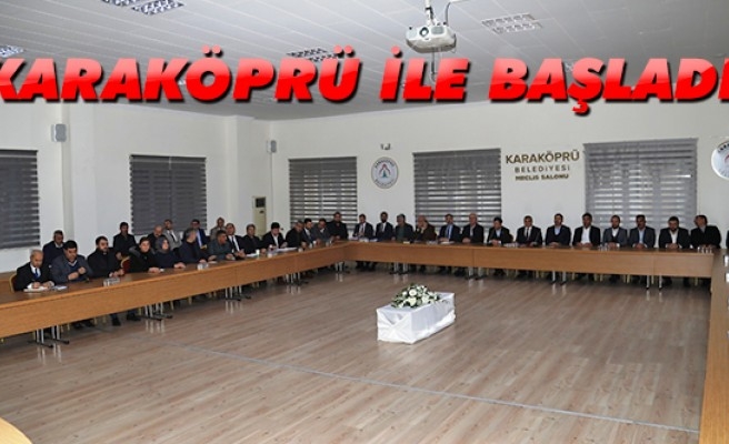 Şanlıurfa’da başkanlar bir araya geldi