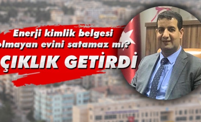 Enerji kimlik belgesi için söylentiler doğru mu?