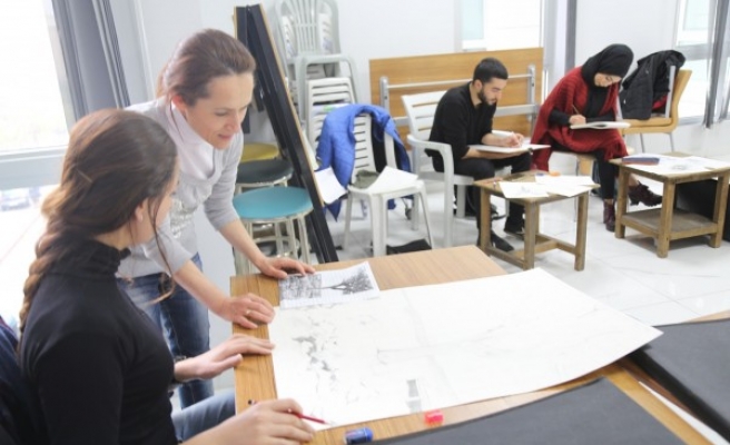 Urfalı gençler 'yetenek sınavları'na hazırlanıyor