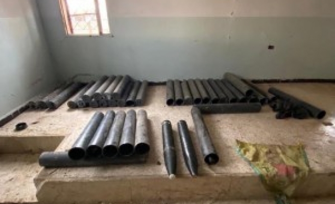 Bakanlık duyurdu: 39 roket ele geçirildi