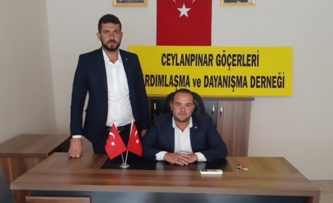 Ceylanpınar'da göçerler için dernek açıldı