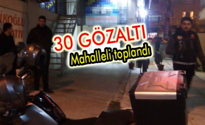 Şanlıurfa’da kafeye baskın! Uyuşturucu partisi veriyorlardı...