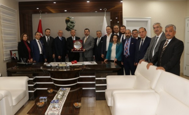 ŞANVAK Başkanı, Baydilli ile görüştü