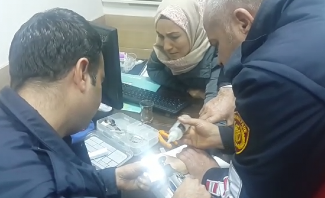 Urfa itfaiyesinden yüzük operasyonu