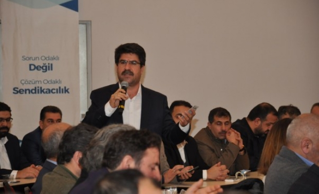 Eğitim-Bir-Sen Şube Başkanı Coşkun: Mücadeleye devam