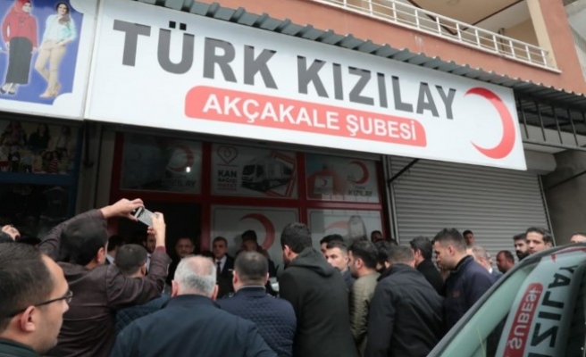 Kızılay Akçakale Şubesinin açılışı yapıldı