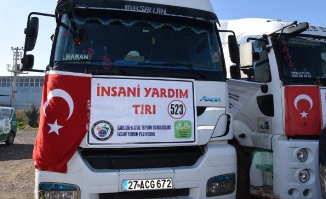 İdlib’e 3 TIR İnsani Yardım malzemesi gönderildi