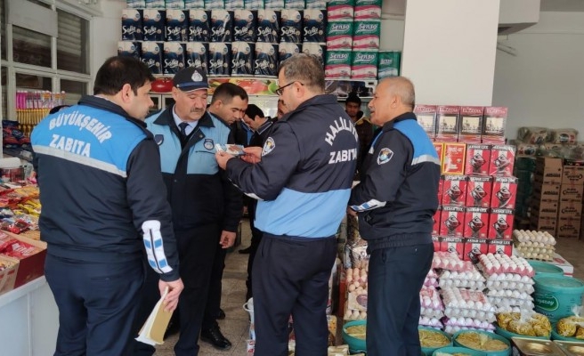 Büyükşehir ekipleri denetim yaptı