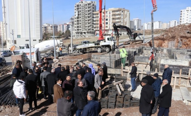 Karaköprü’de cami temeli atıldı