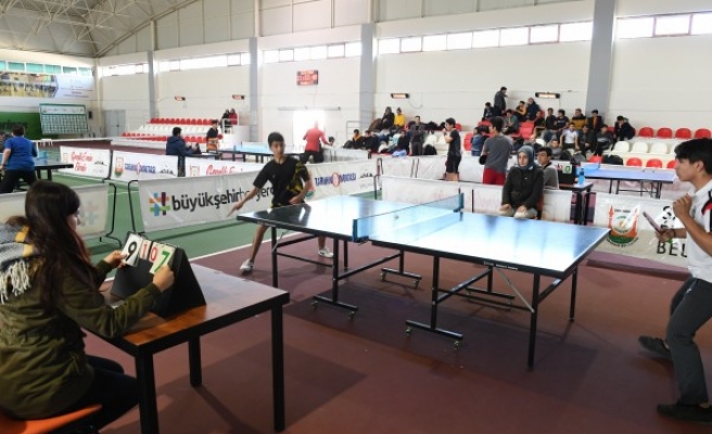 Urfa'da masa tenisi turnuvası düzenlendi
