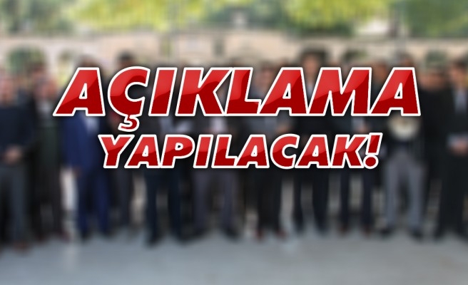 Şanlıurfa’da ‘Yüzyılın Anlaşması’ için toplanacaklar