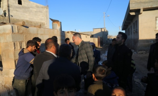 Eyyübiye’de Kuş, çalışmaları yerinde inceledi