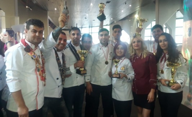 Harranlı öğrenciler yemek yarışmasında birinci oldu