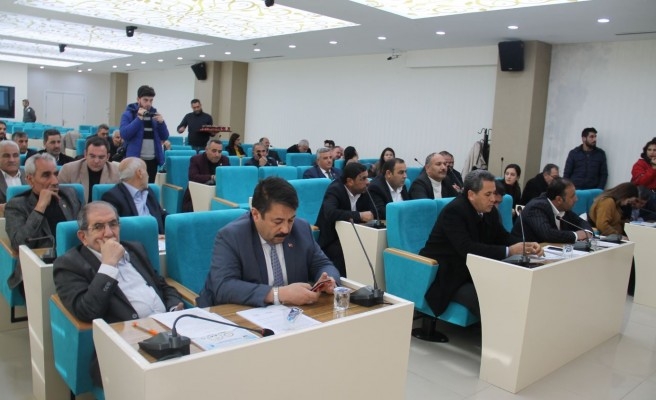 Urfa'da gündem maddeleri oylandı